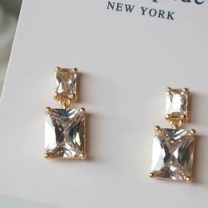 Kate Spade earrings crystal pendant earrings